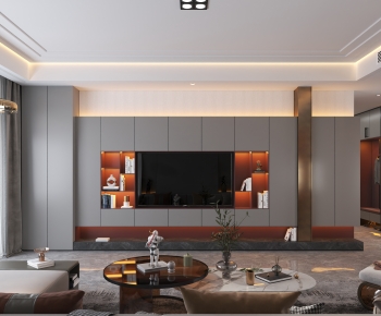 Modern A Living Room-ID:530908112