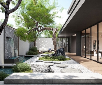 Modern Courtyard/landscape-ID:636534935