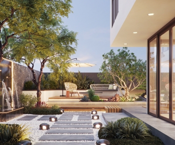 Modern Courtyard/landscape-ID:470011005