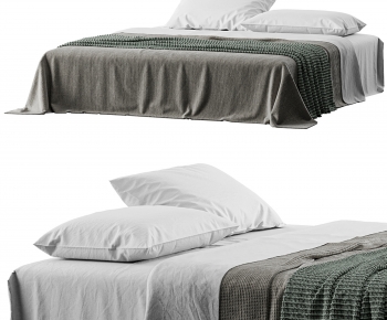 Modern Double Bed-ID:835161923
