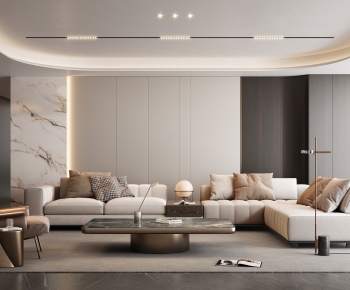 Modern A Living Room-ID:791589987