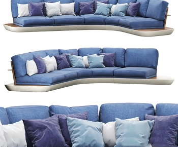 Modern Curved Sofa-ID:830682041