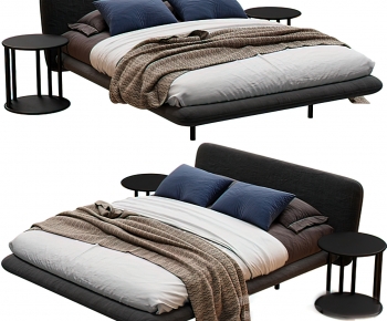 Modern Double Bed-ID:811289076