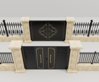 New Chinese Style Gate-ID:411587959