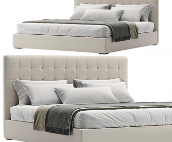 Modern Double Bed-ID:521053085