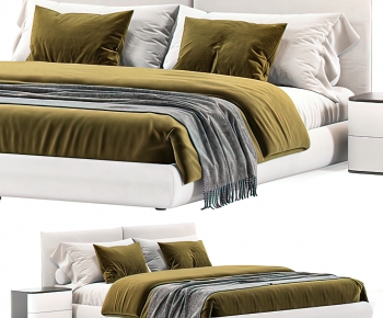 Modern Double Bed-ID:711055043