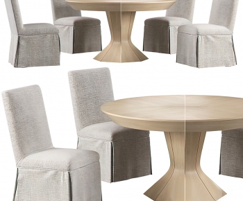 Modern Dining Table And Chairs-ID:689425954