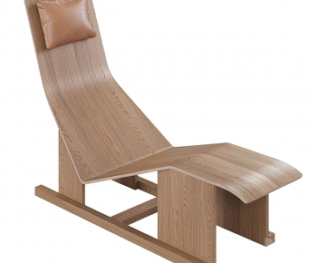 北欧实木躺椅-ID:536539089