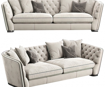 Simple European Style A Sofa For Two-ID:159833919