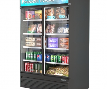 现代饮料贩卖机冰柜-ID:800069096