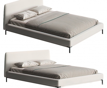 Modern Double Bed-ID:997859957