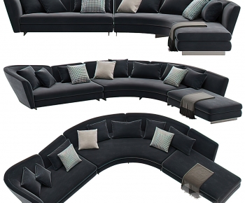 Modern Curved Sofa-ID:935455082