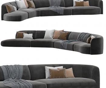 Modern Curved Sofa-ID:709290985