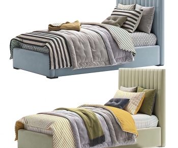 Modern Single Bed-ID:974832064