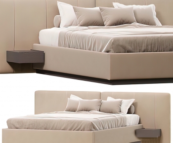 Modern Double Bed-ID:966015101