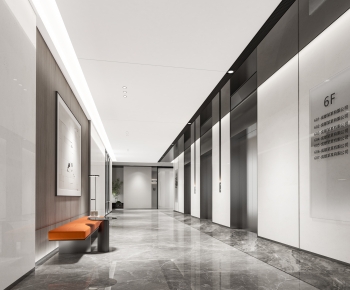 Modern Corridor/elevator Hall-ID:535568955