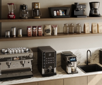 Modern Kitchen Electric Coffee Machine-ID:307348978