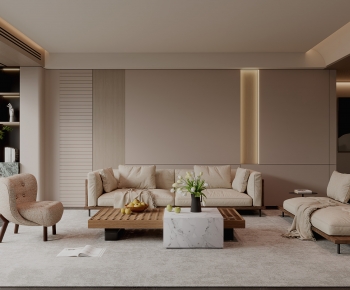 Modern A Living Room-ID:530109438