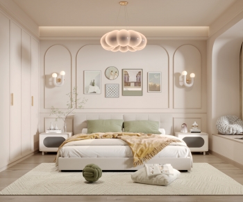 French Style Bedroom-ID:455367096