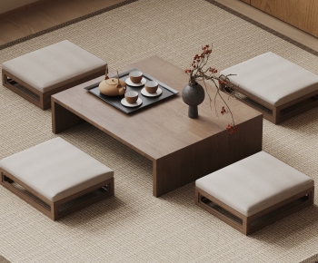 Japanese Style Tea Tables And Chairs-ID:726720096