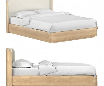Modern Double Bed-ID:170199943