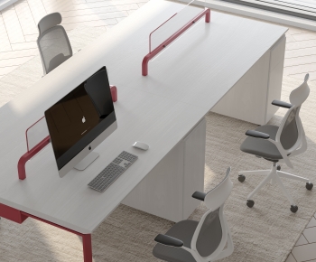 Modern Office Desk And Chair-ID:733416083