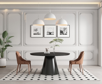 French Style Dining Room-ID:934885035