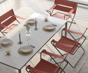 Modern Dining Table And Chairs-ID:119659987