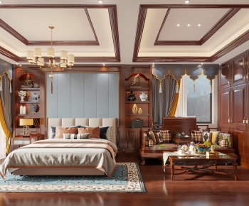 Chinese Style Bedroom-ID:717659001
