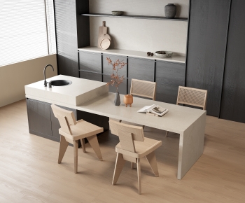 Modern Dining Table And Chairs-ID:174521923