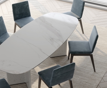 Modern Dining Table And Chairs-ID:468614106