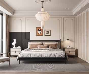 French Style Bedroom-ID:570126068