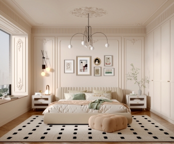 French Style Bedroom-ID:595520021