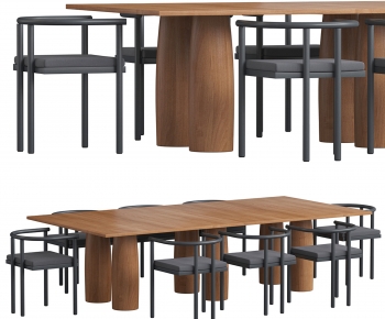 Modern Dining Table And Chairs-ID:511708977