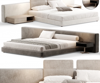 Modern Double Bed-ID:429703958