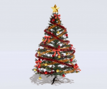 现代圣诞树-ID:751554978