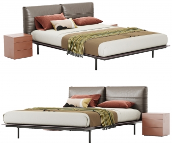 Modern Double Bed-ID:479053974
