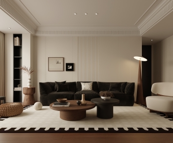 French Style A Living Room-ID:216074949