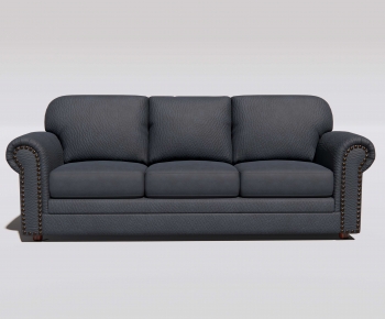American Style Three-seat Sofa-ID:754200947