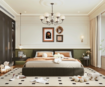French Style Bedroom-ID:366501092