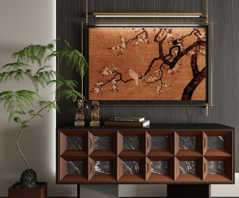 New Chinese Style Wabi-sabi Style Painting-ID:891161056