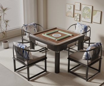 New Chinese Style Mahjong Tables And Chairs-ID:654725071