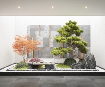 New Chinese Style Plant Landscaping-ID:433933021