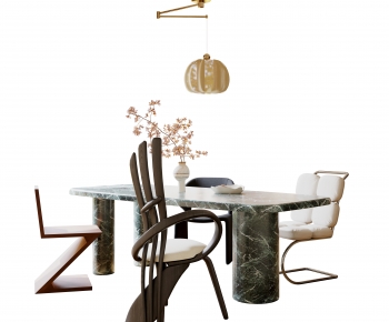 Modern Dining Table And Chairs-ID:584914923