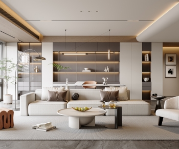 Modern A Living Room-ID:516164068