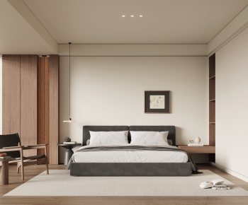 Wabi-sabi Style Bedroom-ID:465898998