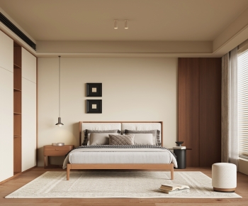 Wabi-sabi Style Bedroom-ID:637741095