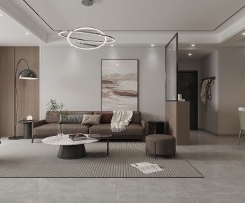 Modern A Living Room-ID:519974959