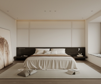 Wabi-sabi Style Bedroom-ID:474684954