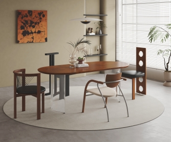 Modern Dining Table And Chairs-ID:274727117